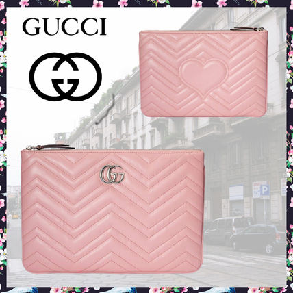 GUCCI GG Marmont 2020 SS Gg Marmont Pouch 525541 DTDCP 5815 