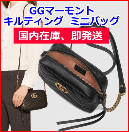 GUCCI GG Marmont 2019 SS Gg Marmont Matelasse Mini Bag 448065 DTD1T 1000 