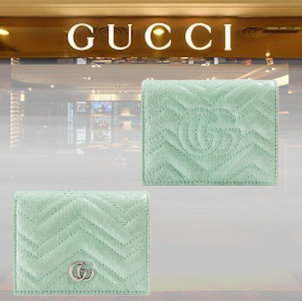 GUCCI GG Marmont 2020 21AW Gg Marmont Python Card Case Wallet 466492 L2DLP 3926 