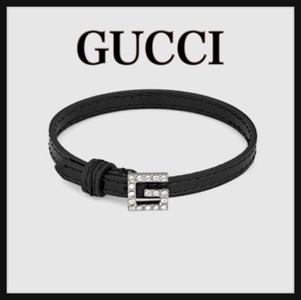 GUCCI Casual Style Unisex Collaboration Party Style Silver 