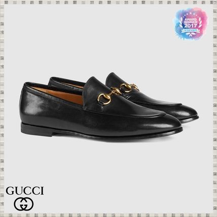 GUCCI Jordaan 2019 SS Gucci Jordaan Leather Loafer