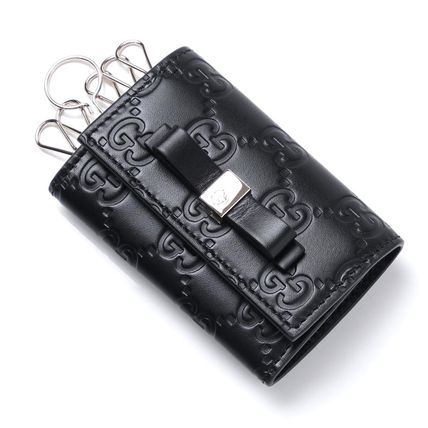 GUCCI 2016 SS Leather KeychainsBag Charms 