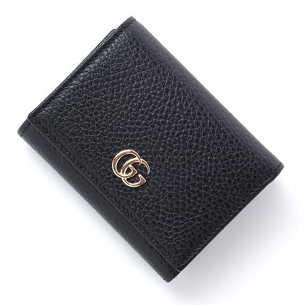 GUCCI GG Marmont 2019 SS Gg Marmont Leather Wallet 474746 CAO0G 1000 