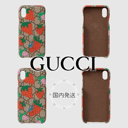 GUCCI Ophidia 2020 SS Monogram iPhone X iPhone XS iPhone XR Smart Phone Cases 