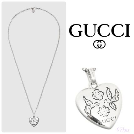 GUCCI Chain Silver Formal Style NecklacesPendants 