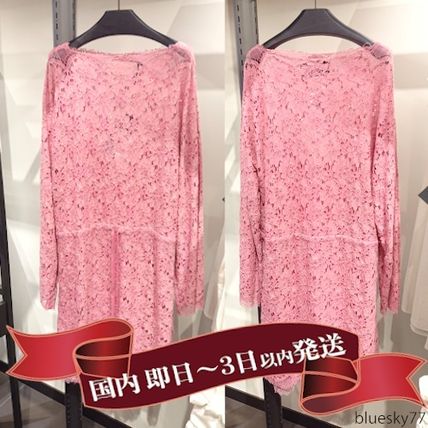 GUCCI Flower Patterns Long Sleeves Medium Elegant Style 529033 