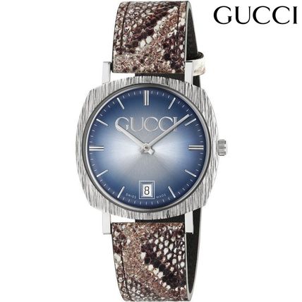 GUCCI 2020 Cruise Round Quartz Watches Elegant Style Analog Watches YA152401 