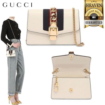 GUCCI Sylvie 2020 SS Sylvie Leather Super Mini Bag 494646 CWLSG 8454 