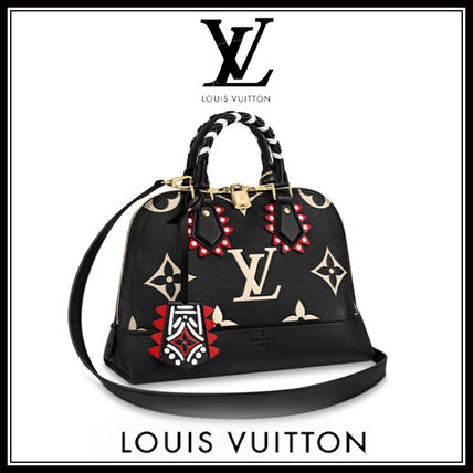 Louis Vuitton ALMA 2020 21AW Monogram Casual Style Calfskin 2WAY Leather Party Style M45380 