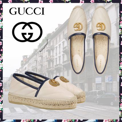 GUCCI WomenS Matelasse Espadrille 634238 BKO60 9087 