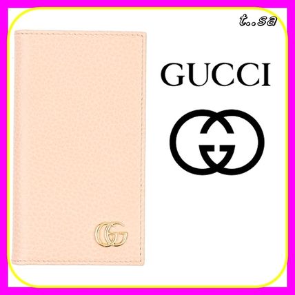 GUCCI Plain Logo Smart Phone Cases 