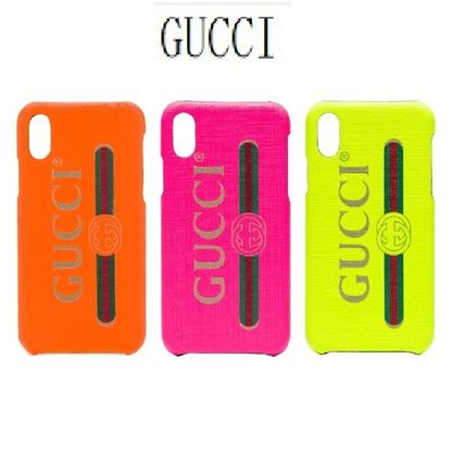 GUCCI 2019 SS iPhone X iPhone XS Smart Phone Cases 