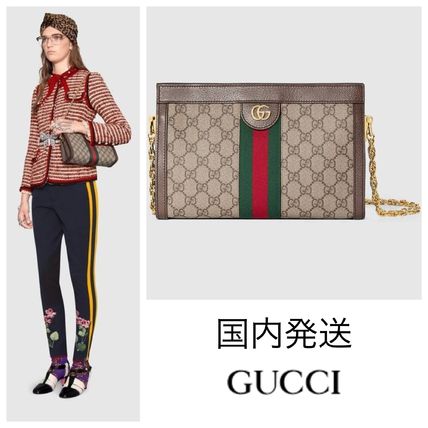 GUCCI GG Supreme 2018 19AW Ophidia Gg Small Shoulder Bag 503877 K05NG 8745 