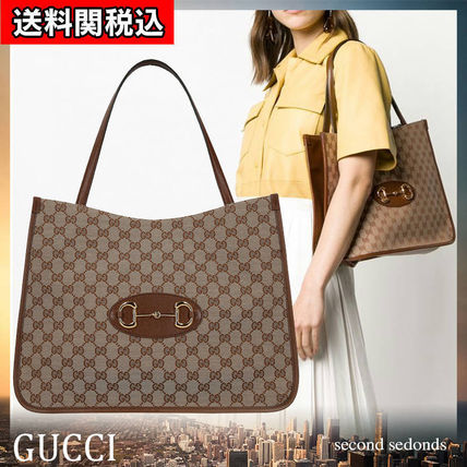 GUCCI 2020 SS Gucci Horsebit 1955 Tote Bag 623694 GY5OG 8563 