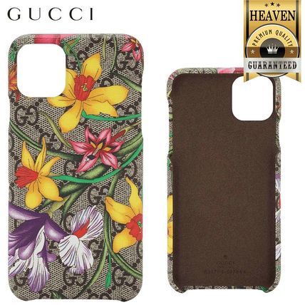 GUCCI 2020 21AW iPhone 11 Pro Max Smart Phone Cases 