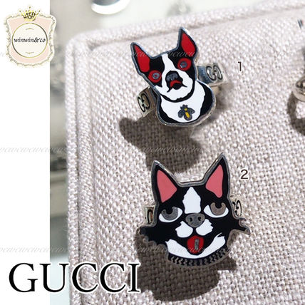 GUCCI Casual Style Animal Rings 