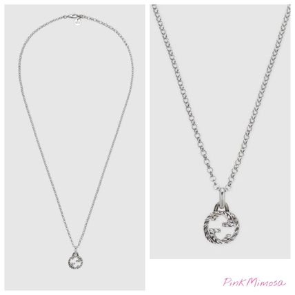 GUCCI 2020 SS Interlocking G Pendant Necklace 455535 J8400 0811 