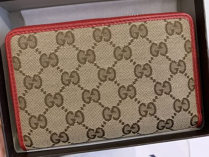 GUCCI Unisex Long Wallet Logo Long Wallets 