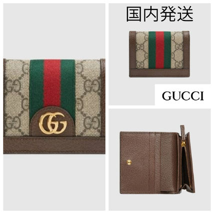 GUCCI Ophidia 2018 SS Ophidia Gg Card Case Wallet 523155 96IWG 8745 