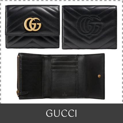 GUCCI GG Marmont 2020 SS Folding Wallet Folding Wallets 47802 