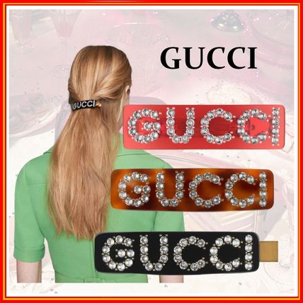 GUCCI Casual Style Party Style Elegant Style Hair Accessories 