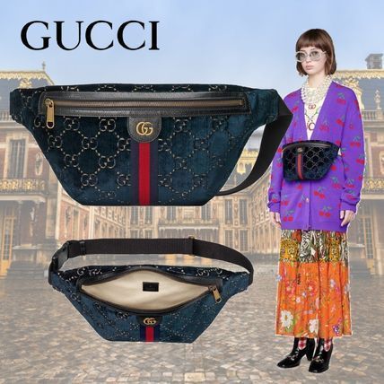 GUCCI 2019 20AW Other Plaid Patterns Monogram Casual Style Crossbody Logo 