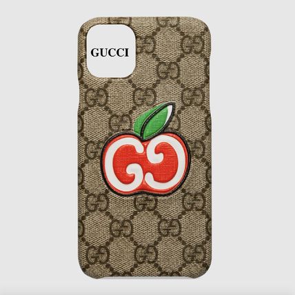 GUCCI 2020 21AW Unisex Street Style Logo iPhone 11 Pro Max Smart Phone Cases 