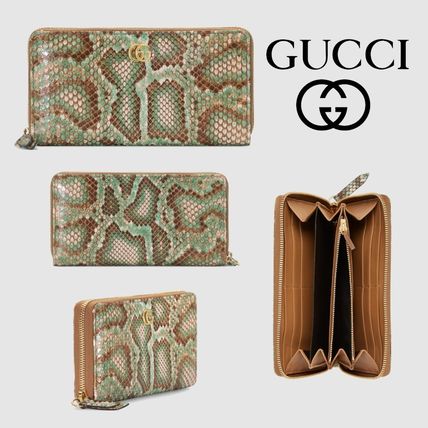 GUCCI GG Marmont 2020 Cruise Long Wallet Logo Long Wallets 
