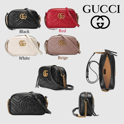 GUCCI GG Marmont 2018 19AW Gg Marmont Small Matelasse Shoulder Bag 447632 