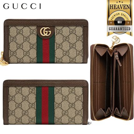 GUCCI Ophidia 2020 SS Ophidia Gg Zip Around Wallet 523154 96IWG 8745 