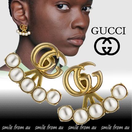 GUCCI Party Style Elegant Style Earrings 