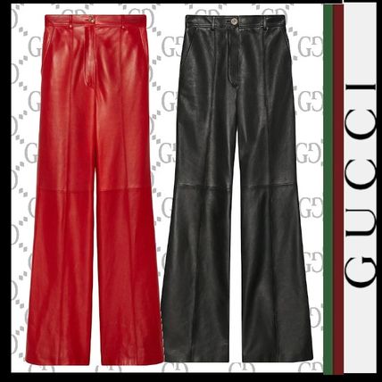 GUCCI 2020 21AW Monogram Casual Style Street Style Plain Leather Logo 629532XN336 