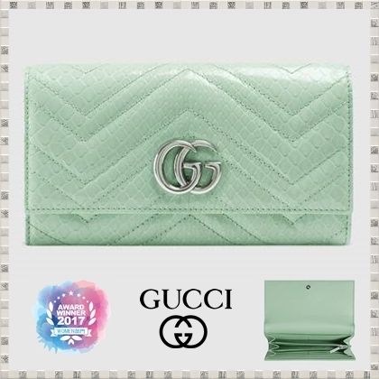 GUCCI GG Marmont 2020 21AW Gg Marmont Continental Wallet 443436L2DLP3926 