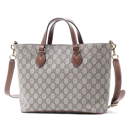GUCCI Canvas 2WAY Totes 
