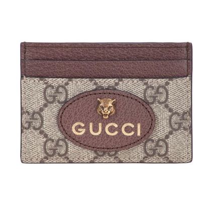 GUCCI GG Supreme Card Holders 