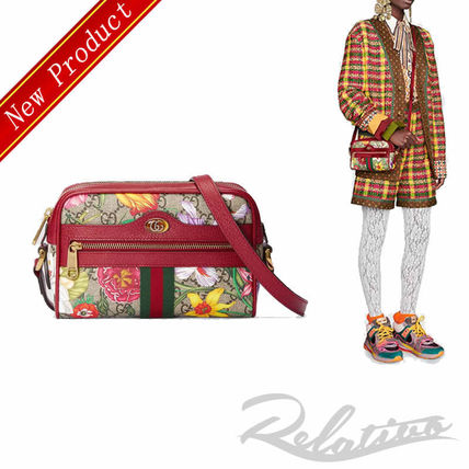 GUCCI Ophidia 2020 SS Ophidia Gg Flora Mini Bag 517350 92YBC 8722 