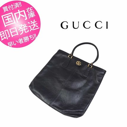 GUCCI Leather Totes 