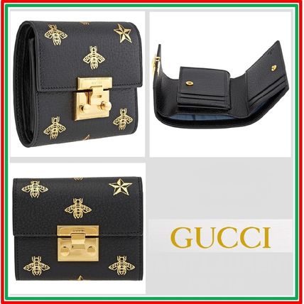 GUCCI GG Supreme 2020 21AW Leather Small Wallet Folding Wallets 453155 DJ2KG 8474 