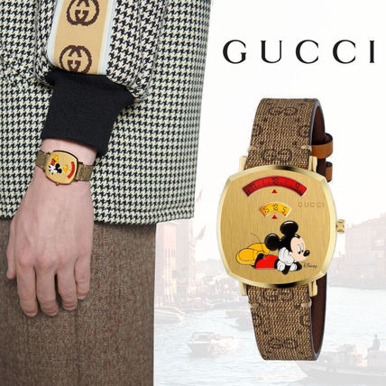 GUCCI Collaboration Analog Watches 