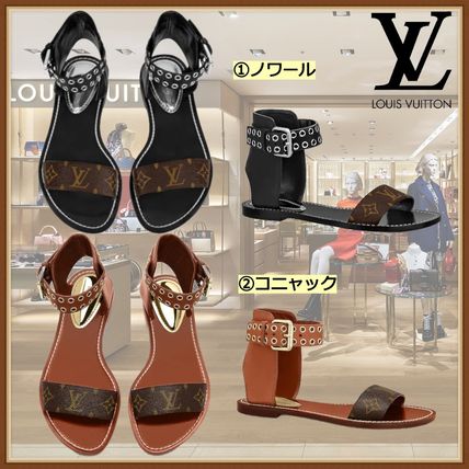 Louis Vuitton MONOGRAM 2020 SS Passenger Flat Sandal 1A63ZK 1A63ZZ 