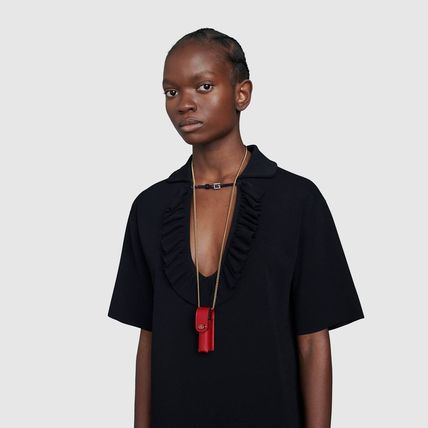 GUCCI 2020 21AW Leather Single Porte Rouges 615998 DJ2QS 6829 