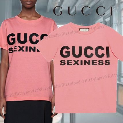 GUCCI 2020 SS WomenS Gucci Sexiness Print T Shirt 623608XJCLE 