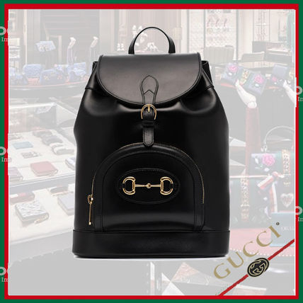 GUCCI 2020 SS Casual Style Leather Backpacks 