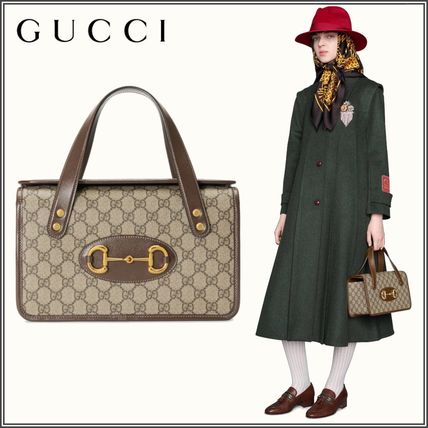 GUCCI 1955 Horsebit Gucci Horsebit 1955 Small Top Handle Bag 627323 92TCG 8563 