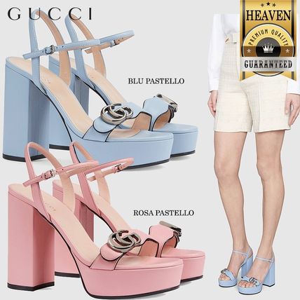 GUCCI 2020 SS WomenS Platform Sandal With Double