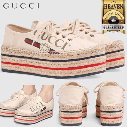 GUCCI GG Supreme 2020 SS Flats 525711 9SJ00 9063 