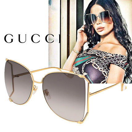 GUCCI Unisex Sunglasses GG0252S 002 