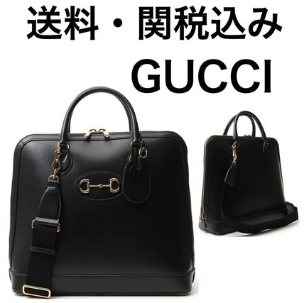 GUCCI 1955 Horsebit 2020 21AW Casual Style Unisex Street Style 2WAY Plain Party Style 