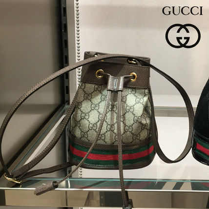 GUCCI Ophidia Ophidia Mini Gg Bucket Bag 550620 96I3B 8745 