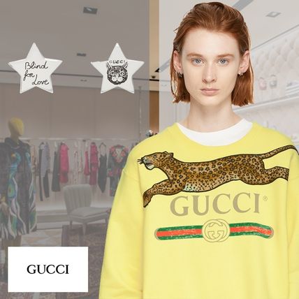 GUCCI Silver Earrings 